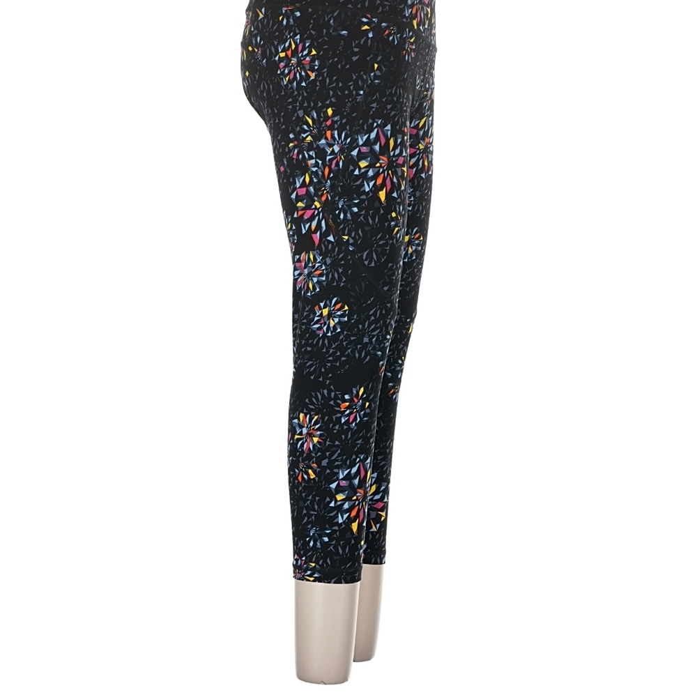 Sweaty Betty Power Leggings Multi-Color Starburst Size 10